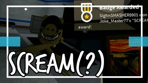 How to unlock the SCREAM(?) Skin in Piggy: The Result of Isolation Roleplay... (Roblox)