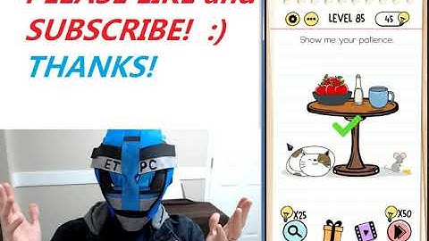 BRAIN TEST LEVEL 85 WALKTHROUGH WITH ANSWERS