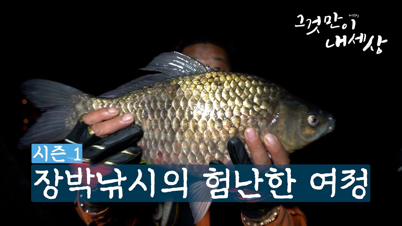 FTV 그것만이 내세상 시즌1 (1화) 제가 추구하는 낚시는요.