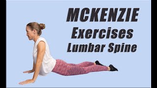 McKenzie Exercises for Low Back Pain