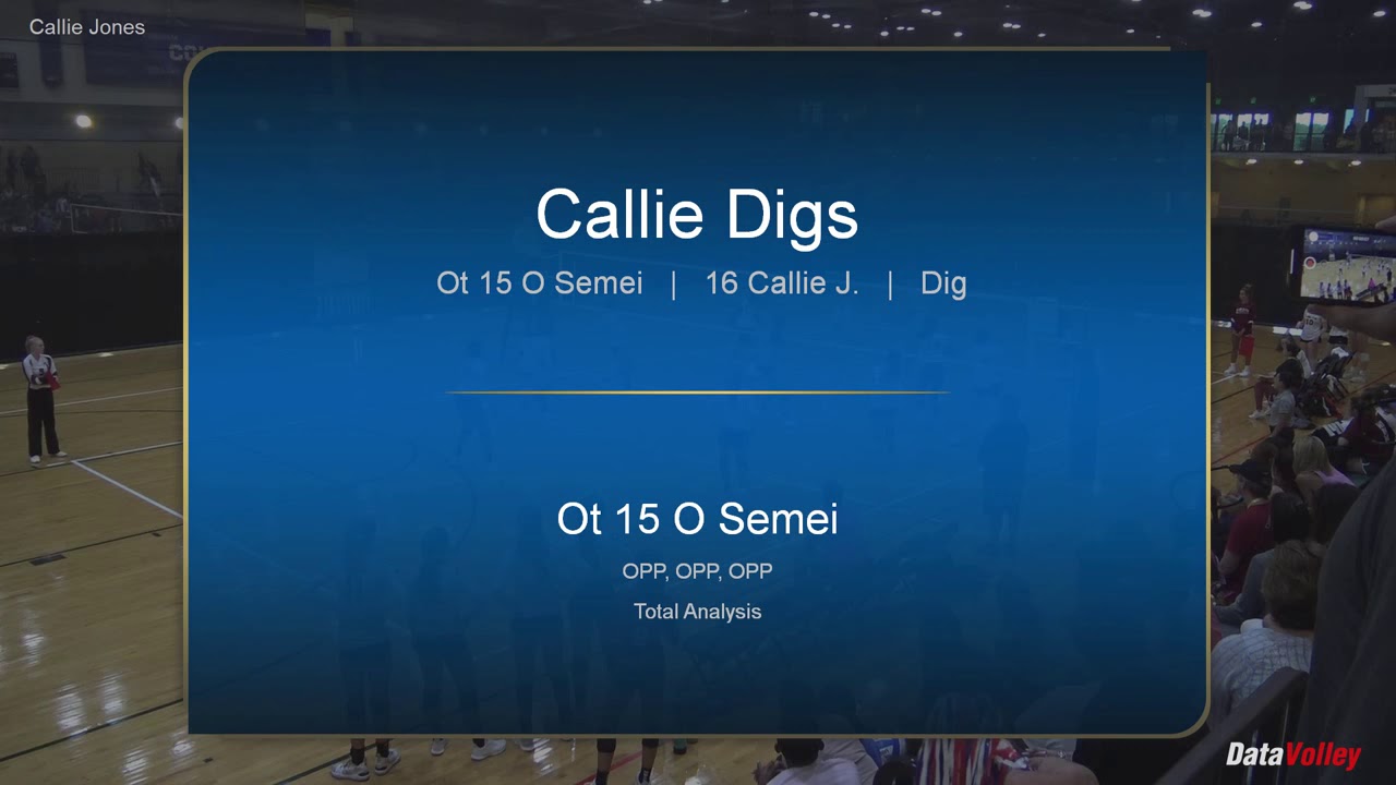 Callie Jones Highlight # 3