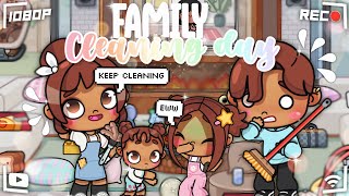 FAMILY *CLEANING* DAY 🌷✨ || *VOICED* 🔊 || avatar world 🌍 screenshot 4