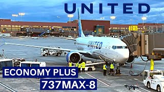 UNITED BOEING 737MAX-8 (ECONOMY PLUS)  | Salt Lake City - San Francisco