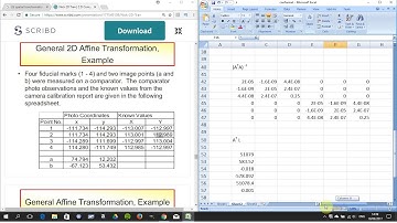 2d affine transformation