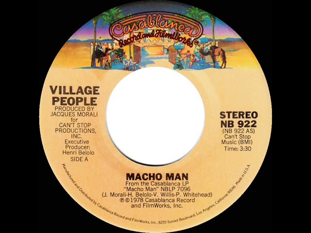 1978 HITS ARCHIVE: Macho Man - Village People (stereo 45 single version) class=