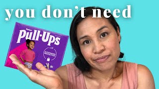 Do Not Buy Pull Ups Lets Talk Diaper Free Time With Training Undies, Commando, & Naked Time.