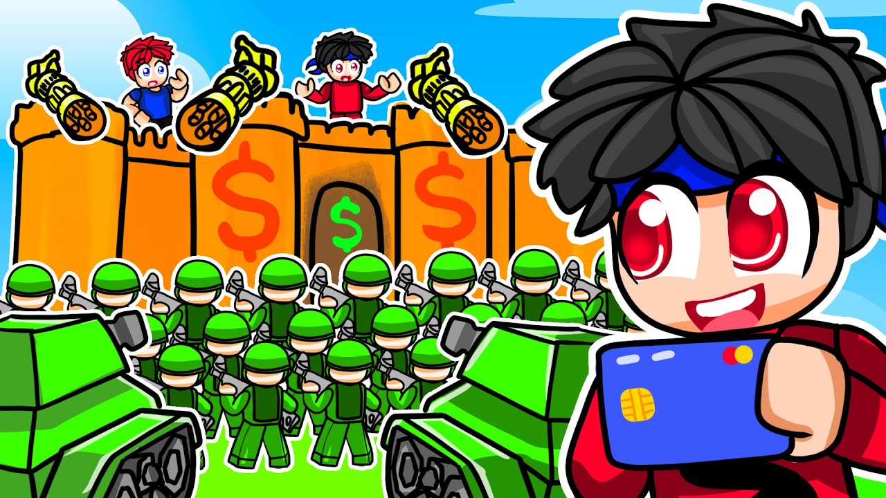 Roblox'ta EN GÜÇLÜ KALEYİ Yaptım !!