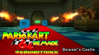 Mario Kart 64 Remade Soundtrack - Bowsers Castle
This song was made using the Mario Kart Sound Sources Spreadsheet as guide (Thanks to Colou for making it): https://docs.google.com/spreadsheets/d/1attmsxei1KoBoTPrvy3GIglZV9VdYTheGRHLPxQpF-k
and editing the midi file from the original game.
Note: The final game will include a lower quality and less intensive bass version of the soundtrack because the game doesnt like bass intensive music to be played on it
Download (FLAC) File: https://drive.google.com/file/d/1rKnNndoo09UhaJC2duODc-21sNbjBvUf/view?usp=share_link Mario Kart 64 Remade Soundtrack - Bowsers Castle