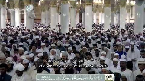 صلاة التروايح المدينة ليلة 8-9-1437  للشيخ خالد المهنا ومحمد خليل قارئ وحسين ال شيخ