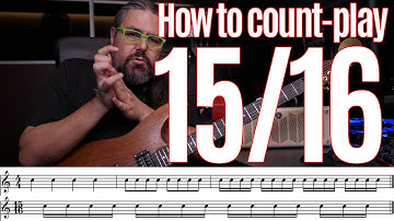 GC28 Rhythm How to count-play 15/16  Odd time signature