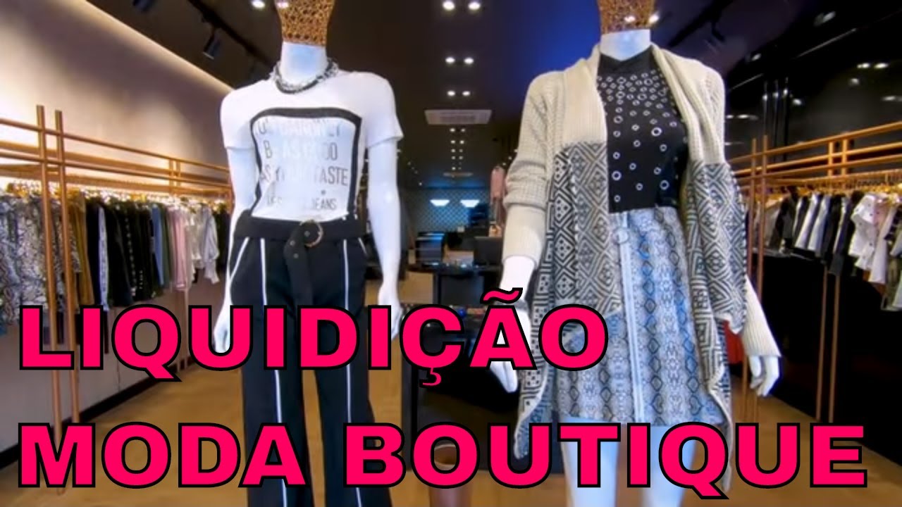 roupas de boutique no atacado