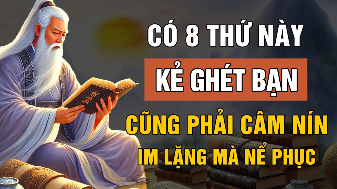 Cổ Nhân Dạy: Có 8 Thứ Này KẺ GHÉT Bạn Cũng Phải IM LẶNG Mà Nể Phục! | Triết Lý Cuộc Sống