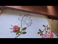 flower hand embroidery design