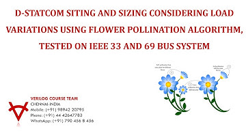 D STATCOM SITING AND SIZING CONSIDERING LOAD VARIATIONS USING FLOWER POLLINATION ALGORITHM