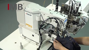 AUTOMATIC BELT LOOP ATTACHING MACHINE