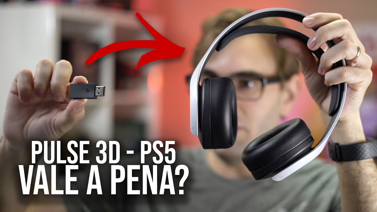 Pulse 3D Headset OFICIAL do PS5 - Vale a Pena!? | Análise / Review