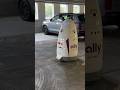Mind-Blowing Encounter: Unexpected Robot Roams Free in a Parking Deck!