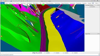 3D Mesh Segmentation for Outdoor Scenes Profile