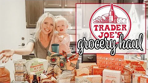 HUGE TRADER JOES GROCERY HAUL 2018