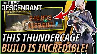 Weapon Cores Made This Thunder-Cage Build INSANE! | The First Descendant