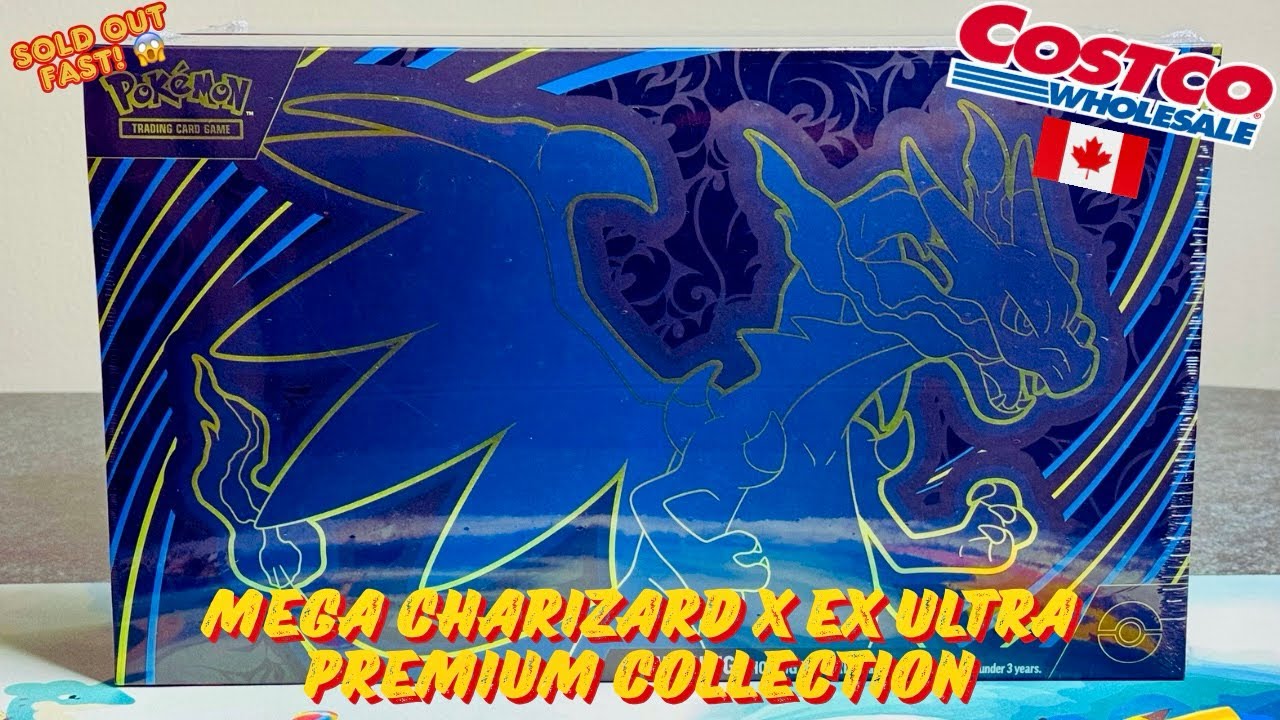 Costco Drop! Mega Charizard X EX UPC Has Finally Arrived In Canada At Costco! Let’s Unbox & Rip!