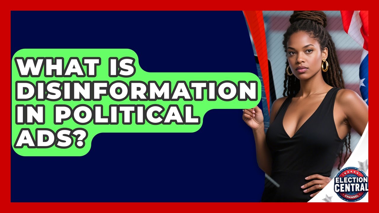 What Is Disinformation In Political Ads? - Election Central Channel