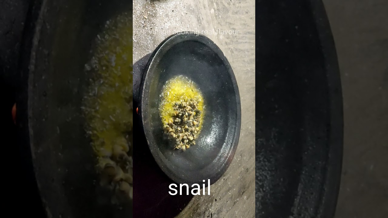 IVY GOURD SNAIL CHATCHATI // SNAIL RECIPE // GHONGHA FRY 
