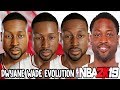 Dwyane Wade Ratings and Face Evolution (NBA 2K3 - NBA 2K19)