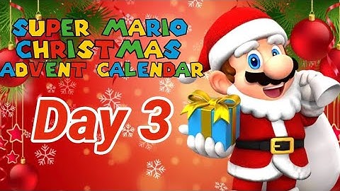 Super Mario Christmas Advent Calendar: Day 3