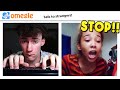 long typing TROLLING on OMEGLE! (funny omegle prank)