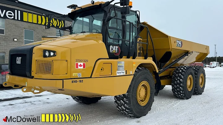 Caterpillar 725 Articulated Rock Truck | McDowell Equipment