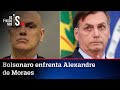 Bolsonaro volta a subir o tom com Moraes: "Quem ele pensa que é?"