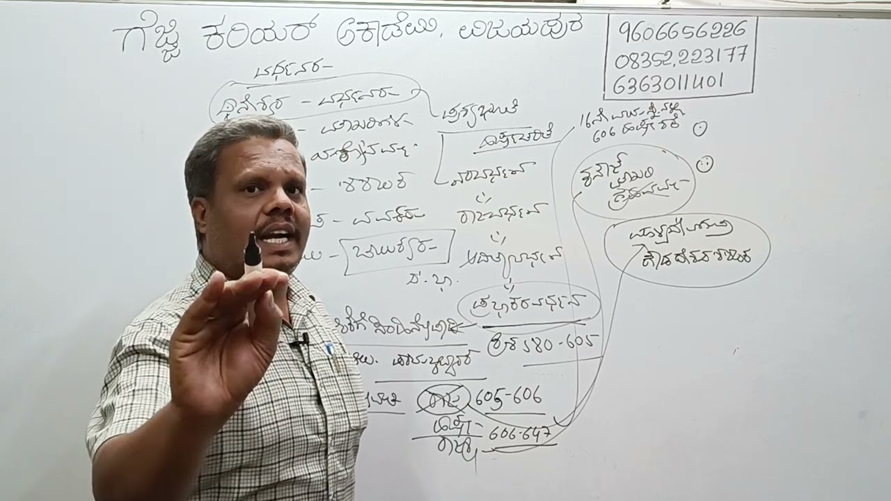 ವರ್ಧನರು || Gejji sir || Gejji Career Academy Vijayapur || #KAS#PSI#PC