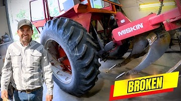 Enorme Ripper VERNIETIGT mijn tractor! | Zwaar materieel faalt en boerderijreparatie-uitdaging | ...