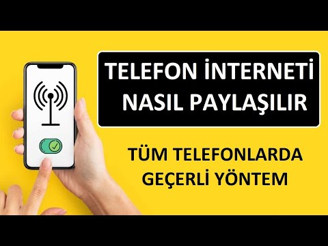 TELEFON İNTERNETİ NASIL PAYLAŞILIR / TELEFONDAN İNTERNETİNİ PAYLAŞMA