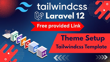Convert HTML Template into Laravel 12 Project | Tailwind CSS Theme Integration in Laravel
