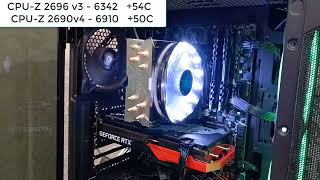 видео: Xeon 2696v3 vs Xeon 2690v4 тест процессоров и зоны VRM картинка: Xeon 2696v3 vs Xeon 2690v4 тест процессоров и зоны VRM