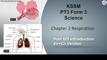#PT3 #KSSM #Science | Form 3 | Chapter 2 |  Respiration | Part 0/3, Eng + 中文