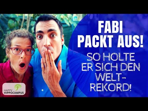 Fabis Weltrekord! - Wie auch du mit deinem Gedächtnis Höchstleistungen erbringen kannst!