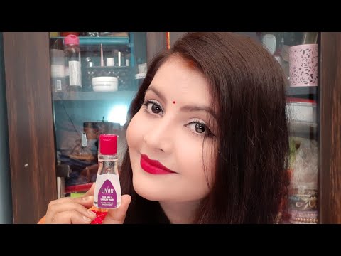 Livon hair serum for dry and unruly hair review | affordable hair serum for winters |