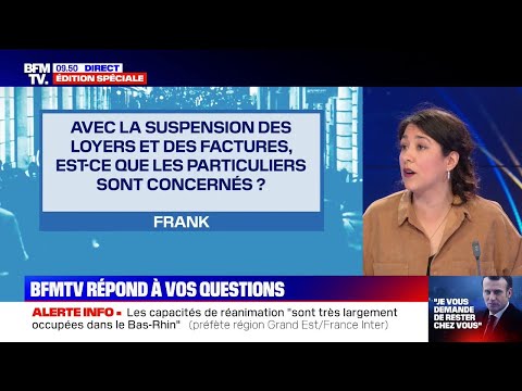 Les particuliers sont-ils concernés par la suspension des loyers et factures ? Les particuliers sont-ils concernés par la suspension des loyers et factures ?
