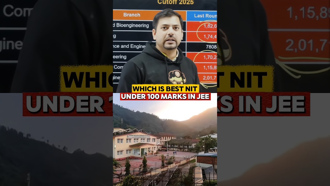 Best NIT Under 100 Marks 😱 