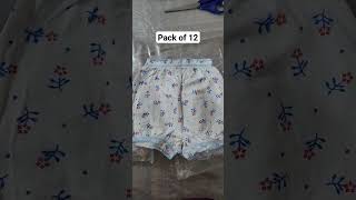 Pack of 12 baby panties under 200₹ #viralshort#shorts#shortvideo#video#trendingshorts #babyessential screenshot 2