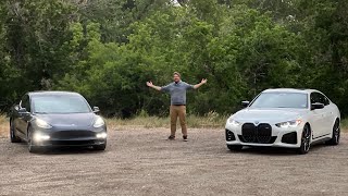 Tesla Model 3 Performance vs BMW i4 M50  Which Is The Better Driver’s Car?