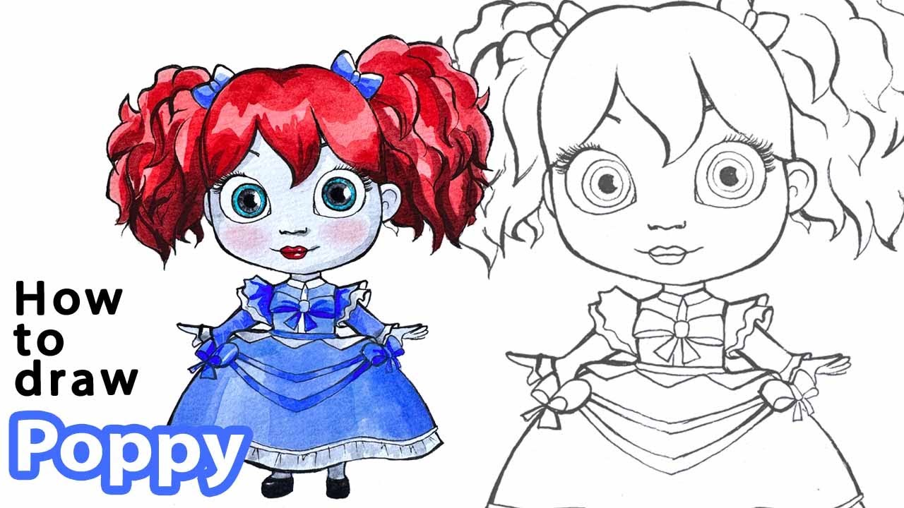 Pin by Darcrav on Poppy Playtime (Darcrav design)  Poppy drawing, Cartoon  girl drawing, Cute anime character