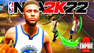 DEMIGOD STEPH CURRY BUILD DOMINATES *NEW* HALLOWEEN PARK EVENT in NBA 2K22...Season 2 NBA 2K22