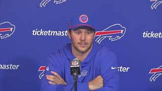 Bills QB Josh Allen on the Stefon Diggs trade