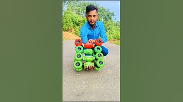 Remote Control 4 Piece Speed Moka Car Reverse Video #shorts