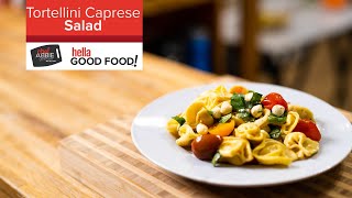 SIMPLE & DELICIOUS Tortellini Caprese Salad