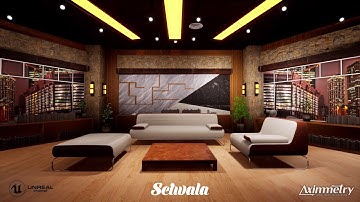 Talk Show Set | Unreal engine | Aximmetry | Virtual Production set